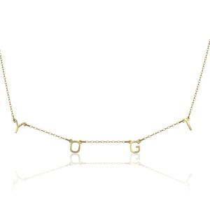 Gold Letter Necklace